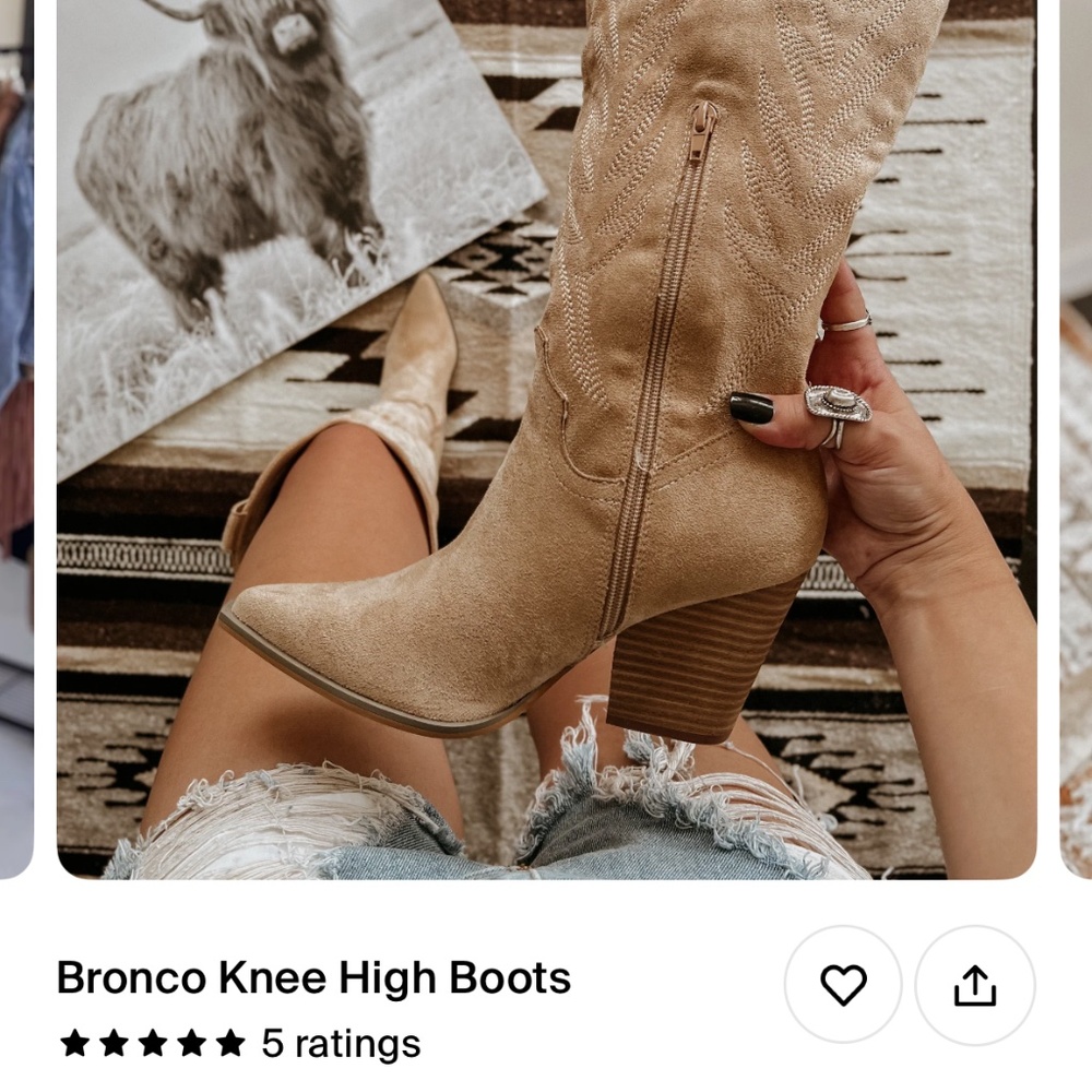 Brown cowgirl boots
